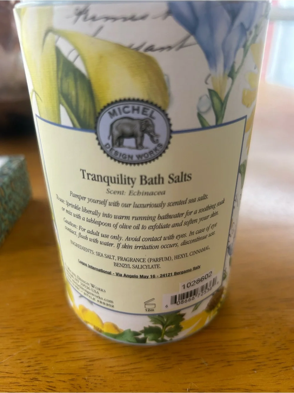 Wild Lemon Shea Butter Soap, with Soap Dish & Bath Salts